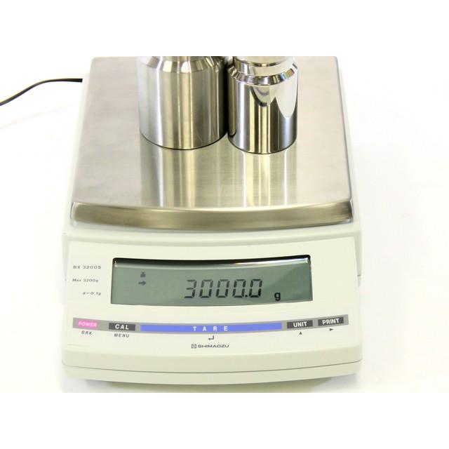○精密電子天秤BX3200S/秤量3200g/最小表示0.1g/個数モード/島津