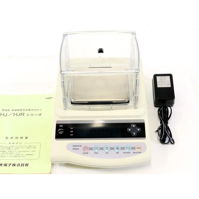 ○精密電子天秤HJR-320/秤量320g/最小表示0.001g/内部校正/校正用分銅