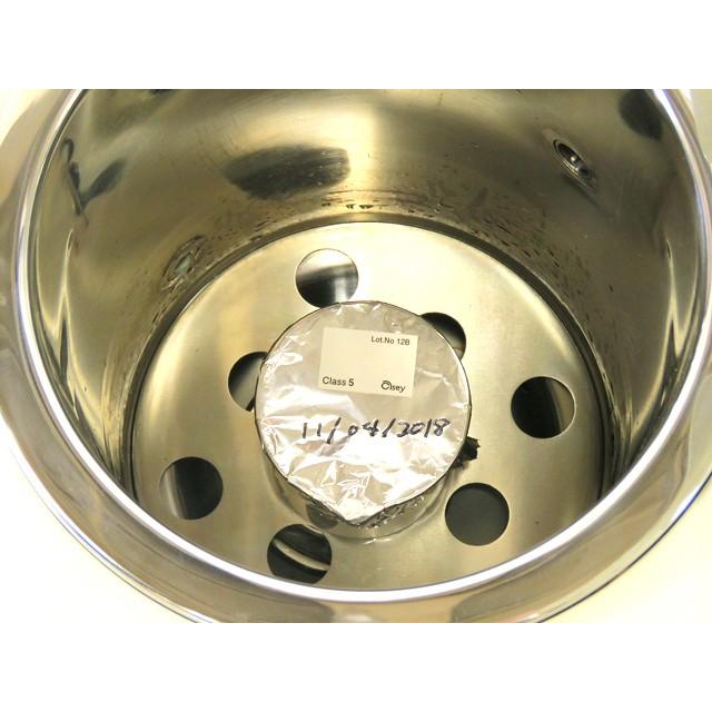 ○オートクレーブ/高圧蒸気滅菌器NCC-1701/缶体4L/121℃/132℃/実験研究