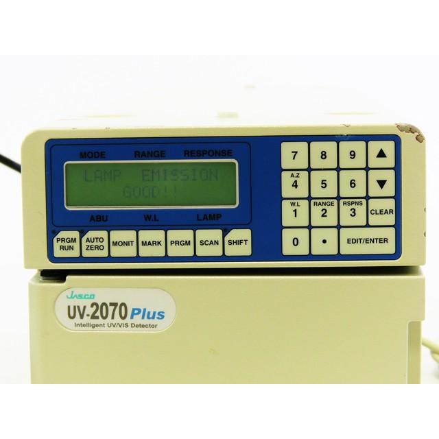 ○HPLC一式/UV検出器UV-2070Plus＋送液ポンプPU-2086Plus＋LC