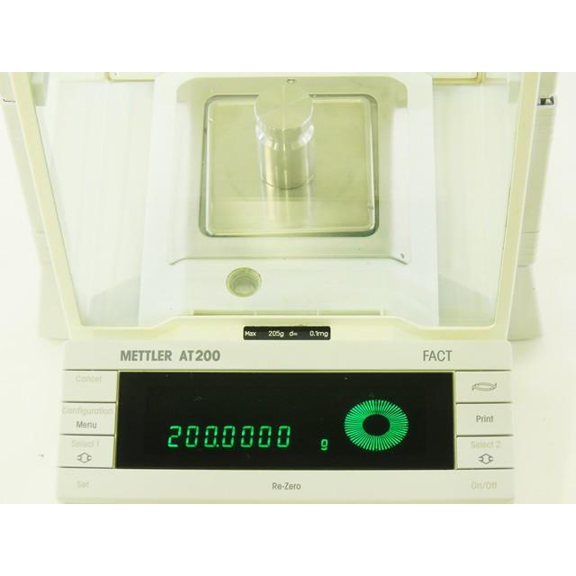 ○メトラー/分析精密電子天秤AT200/秤量205g/最小表示0.1mg/内部 ○メトラー/分析精密電子天秤AT200/秤量205g/最小表示0.1mg/内部
