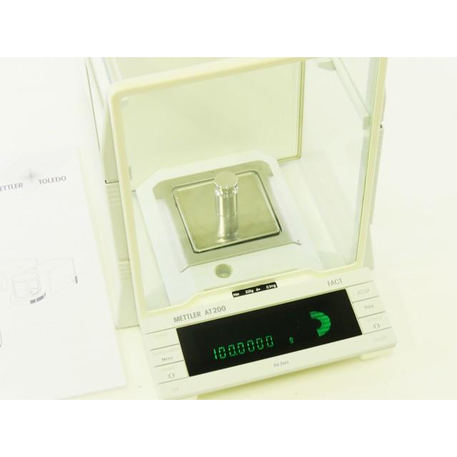 ○メトラー/分析精密電子天秤AT200/秤量205g/最小表示0.1mg/内部 ○メトラー/分析精密電子天秤AT200/秤量205g/最小表示0.1mg/内部