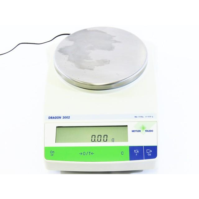 ○メトラー/分析精密電子天秤DORAGON3002/秤量3100g/最小表示 ○メトラー/分析精密電子天秤DORAGON3002/秤量3100g/最小表示