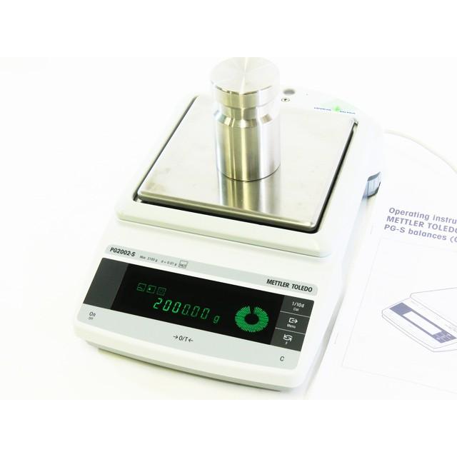 ○メトラー/精密電子天秤PG2002-S/秤量2100g/最小表示0.01g/内部 ○メトラー/精密電子天秤PG2002-S/秤量2100g/最小表示0.01g/内部