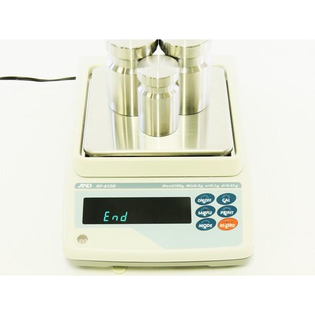 ○A&D/AND/精密電子天秤GF-6100/秤量6100g/最小表示0.01g/外部分銅校正