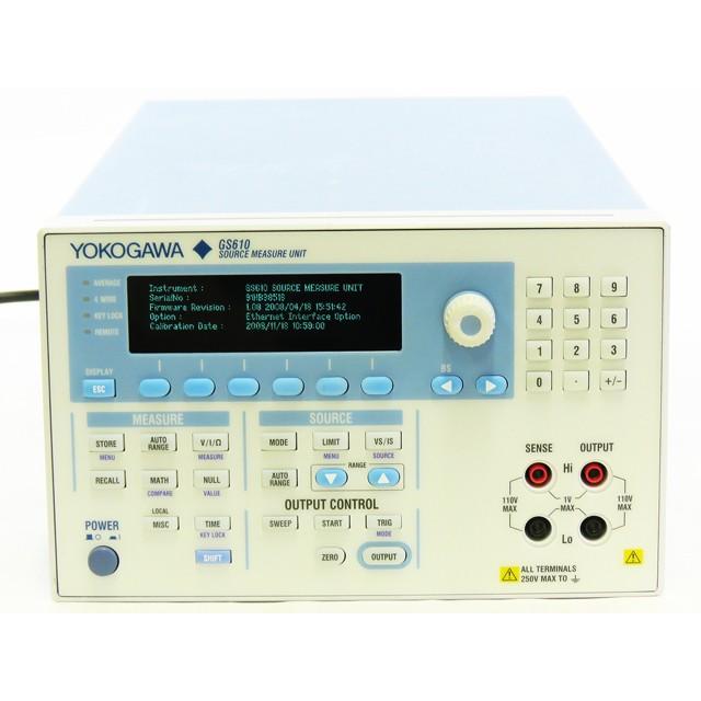 ○ソースメジャーユニット/GS610/7655-01/プログラマブル電圧電流源/5
