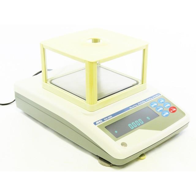 天秤 ○A&D/AND/精密電子天秤GX-600/秤量610g/最小表示0.001g/内部分銅校正