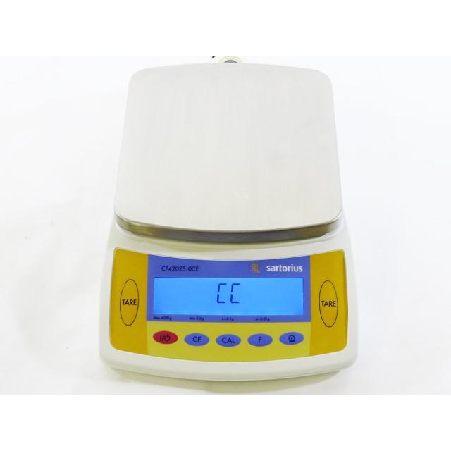○ザルトリウス/精密電子天秤CP4202S-0CE/秤量4200g/最小表示 ○ザルトリウス/精密電子天秤CP4202S-0CE/秤量4200g/最小表示