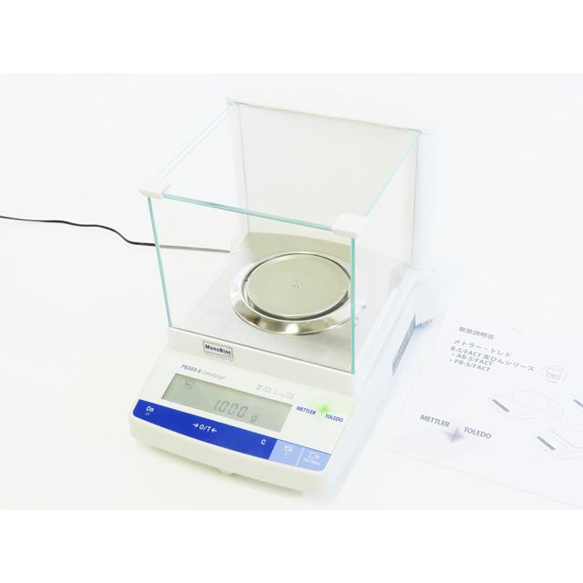 ○メトラー/分析精密電子天秤PB303-SDR/秤量310g/60g/最小表示 ○メトラー/分析精密電子天秤PB303-SDR/秤量310g/60g/最小表示