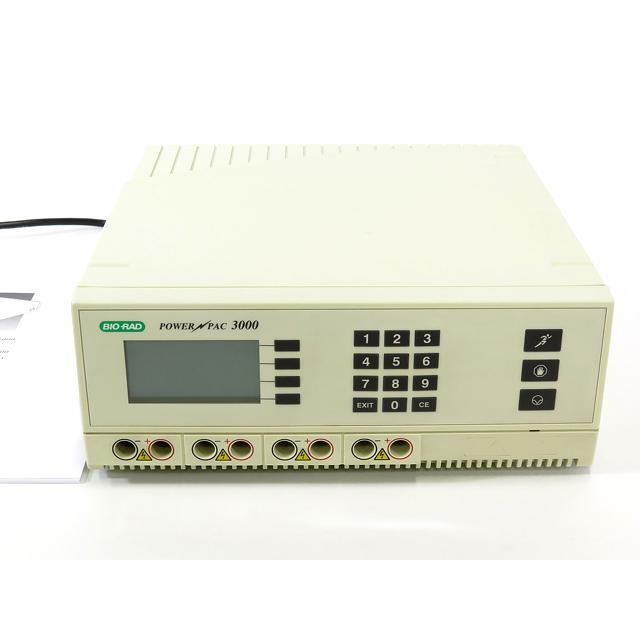 ○電気泳動用電源POWERPAC3000/定電圧3000V/定電流400mA/定電圧400W