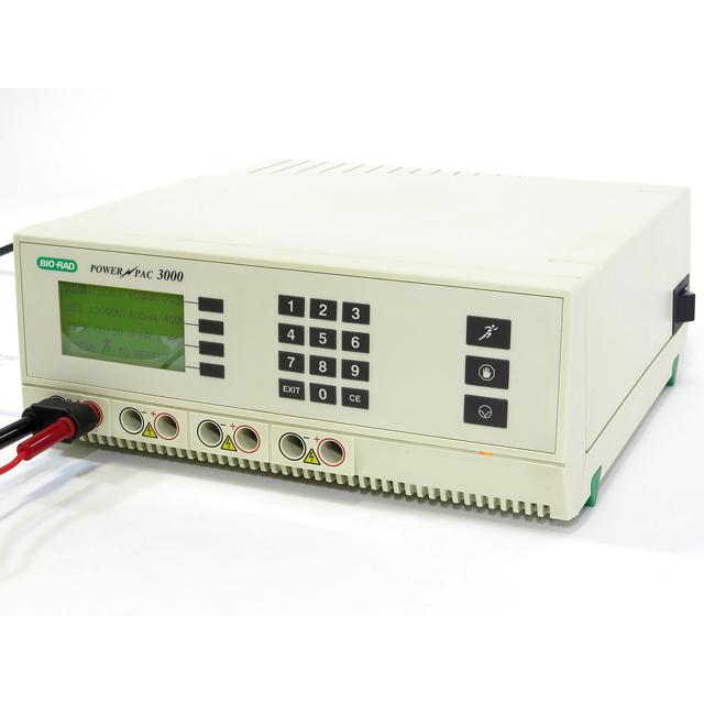 ○電気泳動用電源POWERPAC3000/定電圧3000V/定電流400mA/定電圧400W