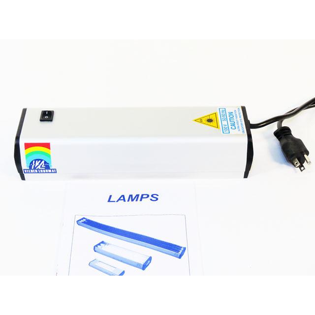 ○ハンディーUVランプVL-206G/フィルター無し/254nm/6W×2本/殺菌用