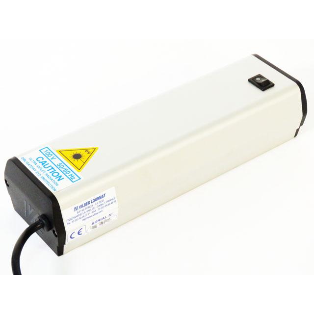○ハンディーUVランプVL-206G/フィルター無し/254nm/6W×2本/殺菌用