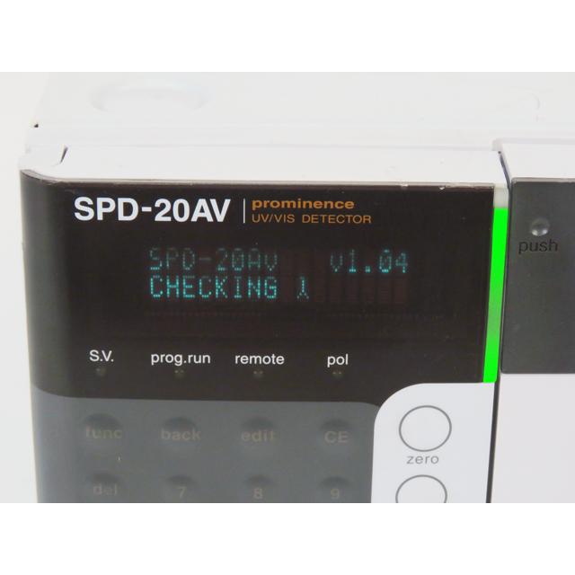 ○Prominence/UV/VIS検出器SPD-20AV/温調フローセル搭載/190 ○Prominence/UV/VIS検出器SPD-20AV/温調フローセル搭載/190
