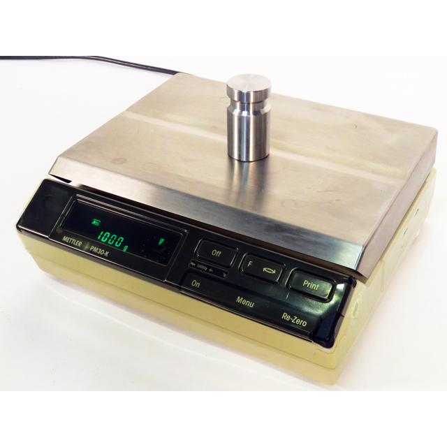 ○メトラー/精密電子天秤PM30-K/秤量32kg/最小表示1g/自動校正 ○メトラー/精密電子天秤PM30-K/秤量32kg/最小表示1g/自動校正