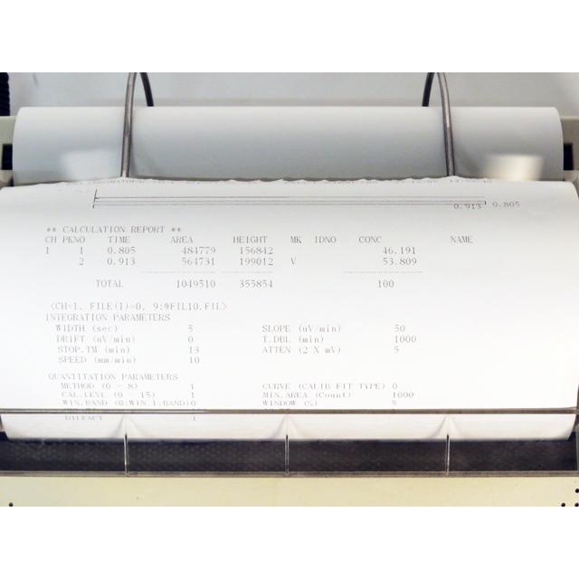○HPLC/クロマトパックC-R8A/Ver1.07/液クロ/データ処理装置 ○HPLC/クロマトパックC-R8A/Ver1.07/液クロ/データ処理装置