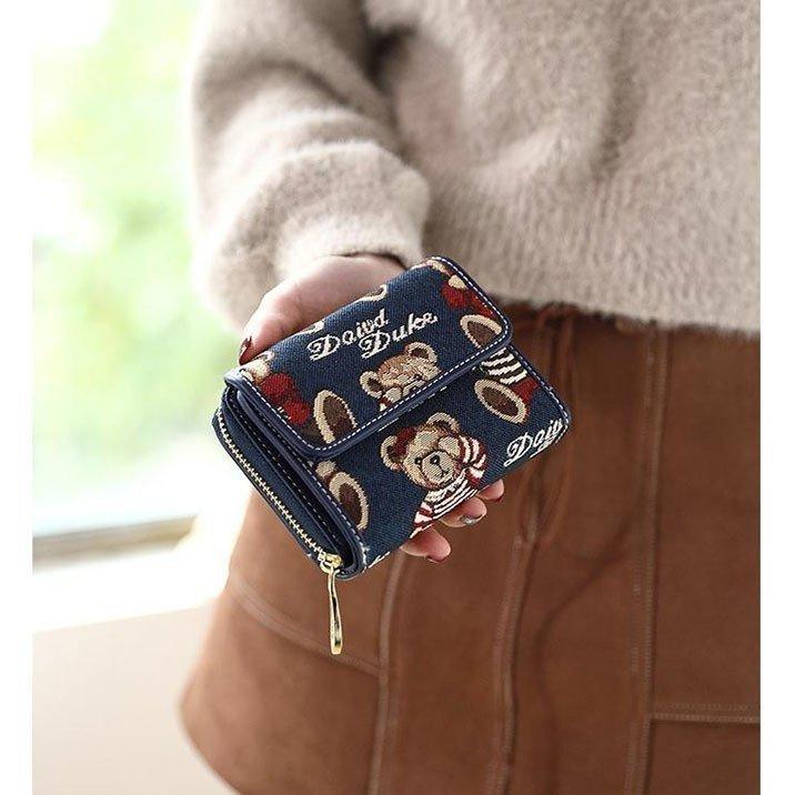 財布 レディース 三つ折り サイフ 財布 婦人用財布 レディースファッション 使いやすい コンパクト 軽量 彼女 女性 プレゼント 高級感 女性 母の日 鈴木商店7240 vcz