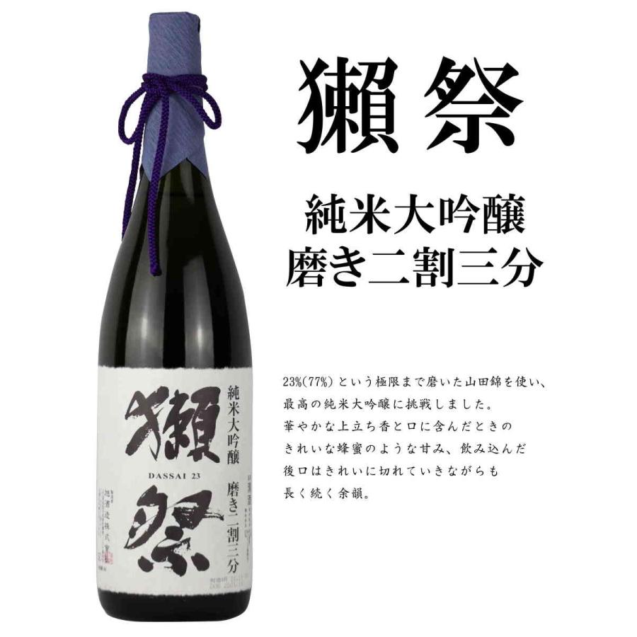 獺祭 爆買 日本酒セット【獺祭 純米大吟釀 磨き二割三分 久保田 純米大