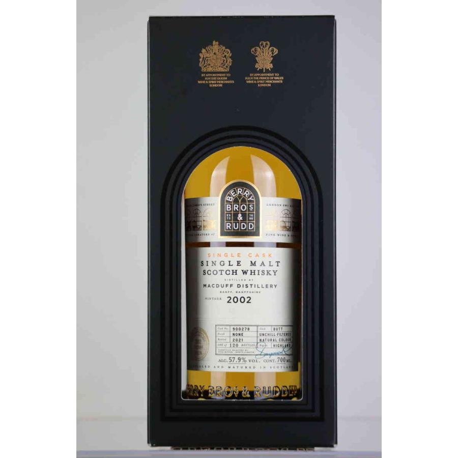 BB&R マクダフ2002 57.9度 700ml ベリーブラザーズ＆ラッド ベリーズ