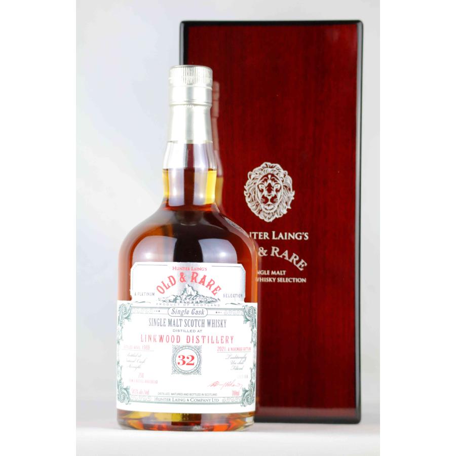 リンクウッド 1989 32年 ハンターレイン オールド＆レア スコッチ  
