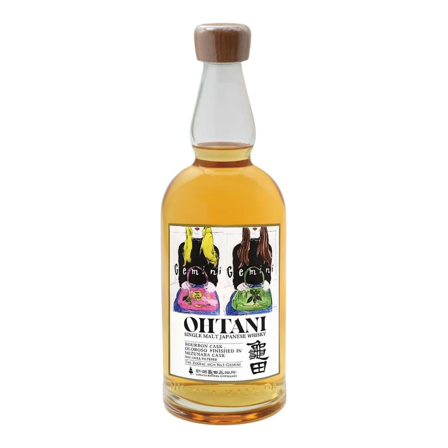 新潟亀田】 OHTANI WHISKY Zodiac Sign Series “Gemini” 50度 700ml