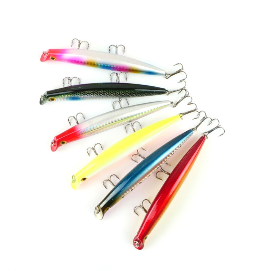 シーバスルアー リップレスミノー 12.5cm 14g 6個セット フローティング ハードルアー :118:SSインポートショップ - 通販 - Yahoo!ショッピング シーバスルアー リップレスミノー 12.5cm 14g 6個セット フローティング ハードルアー :118:SSインポートショップ - 通販 - Yahoo!ショッピング