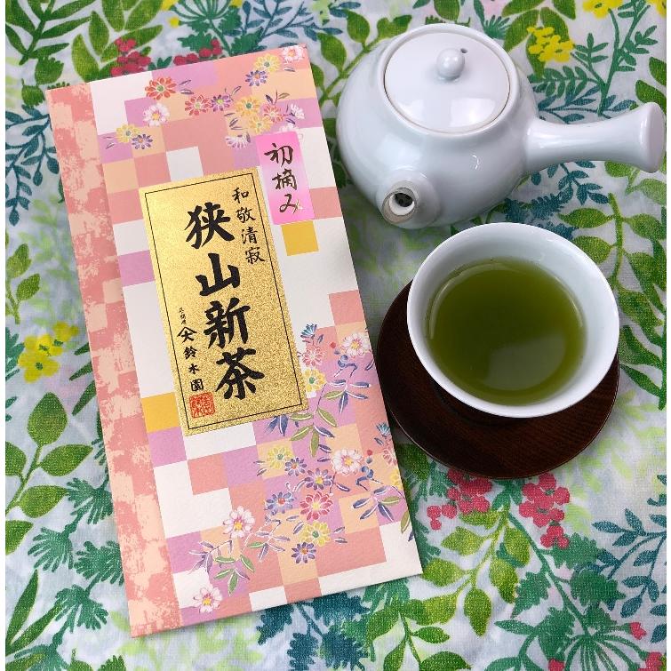 新茶 狭山茶 初摘 桃印 草印 桃印 80g 狭山茶問屋 鈴木園｜suzukien｜04