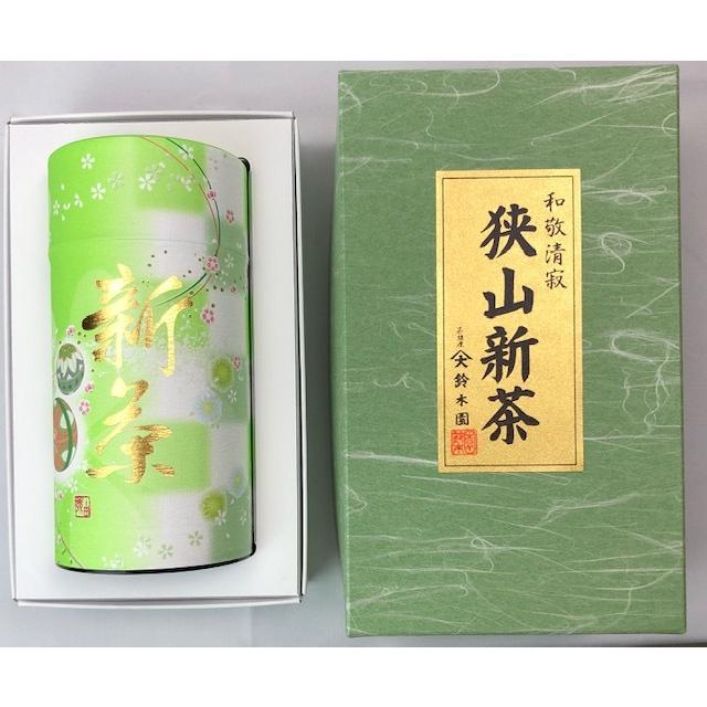 新茶 2024 狭山茶 新茶【初摘み新茶 茶缶ギフト FA30】お茶 茶葉  新茶予約 新茶 予約 通販 販売 令和6年 今年の新茶 人気 送料無料 ギフト｜suzukien