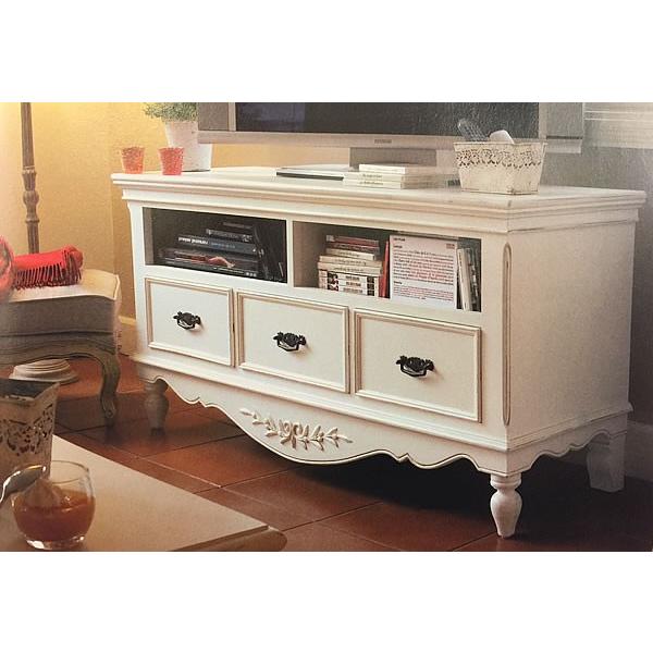 【早い者勝ち！】 アンティーク テレビボード140 テレビ台 カントリーコーナー ロマンスコレクション 【PE1601797210】(58080円)