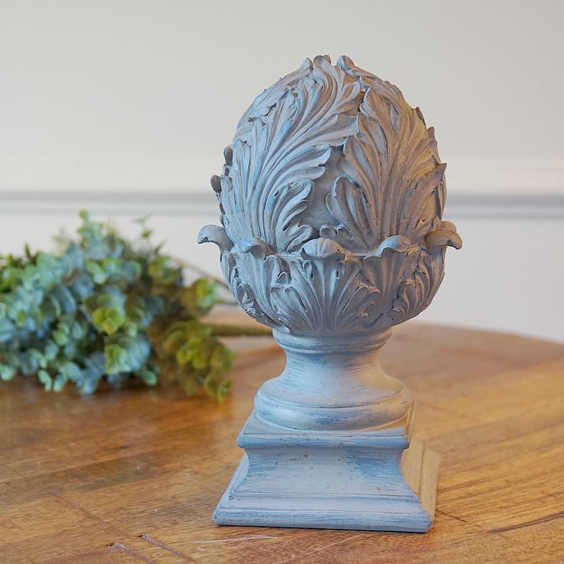 輸入雑貨 コベントガーデン Covent Garden グレー アンティチョーク 置物 Kb 54 輸入家具といえば 鈴木家具 通販 Yahoo ショッピング