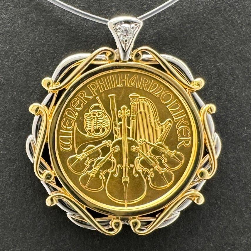 田中貴金属ジュエリー GINZA TANAKA ウィーン金貨ハーモニー 1/10