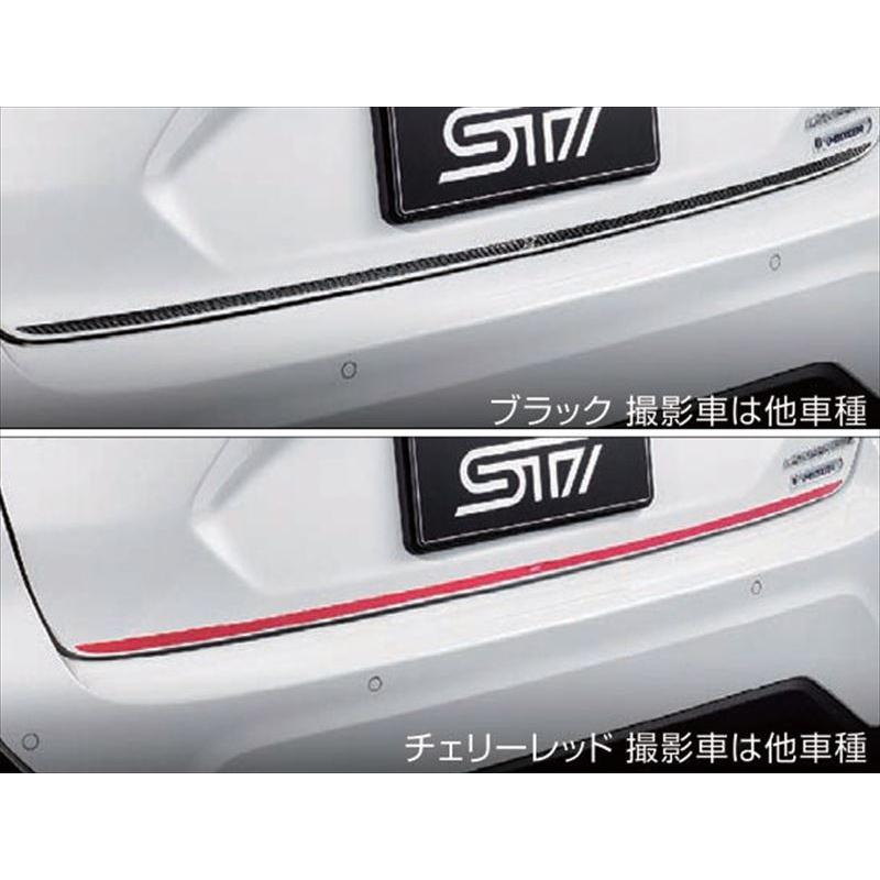 インプレッサ STI テールゲートガーニッシュ スバル純正部品 GU6 GU7