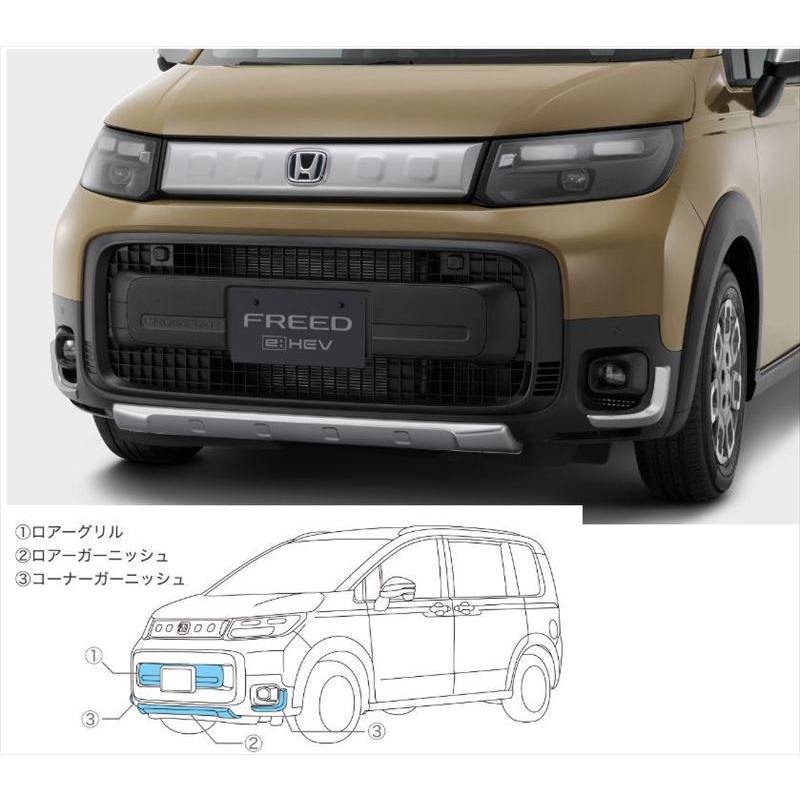 フリード フロントガーニッシュ ホンダ純正部品 GT1 GT2 GT3 フリード フロントガーニッシュ ホンダ純正部品 GT1 GT2 GT3
