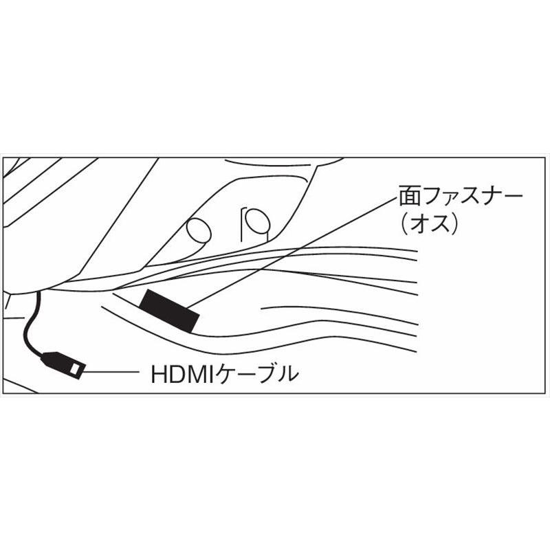 フロンクス HDMI接続ケーブル スズキ純正部品 WDB3S WEB3S パーツ