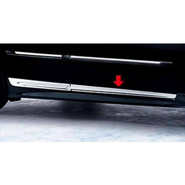 サイドガーニッシュ　トヨタ純正用品　210系クラウン トヨタ純正】 メッキサイドガーニッシュ ☆クラウン アスリート 210系☆