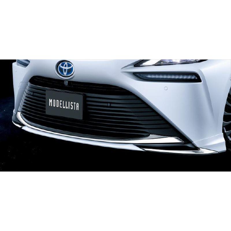 MODELLISTA フロントエアロ 新品未使用 ミライ MODELISTA フロントスポイラー トヨタ純正部品 JPD10 パーツ