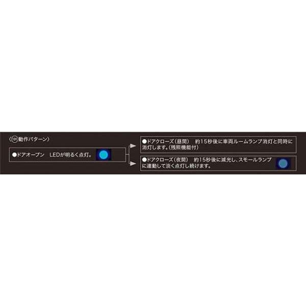 タフト フロアイルミネーション（ブルー） ダイハツ純正部品 LA900