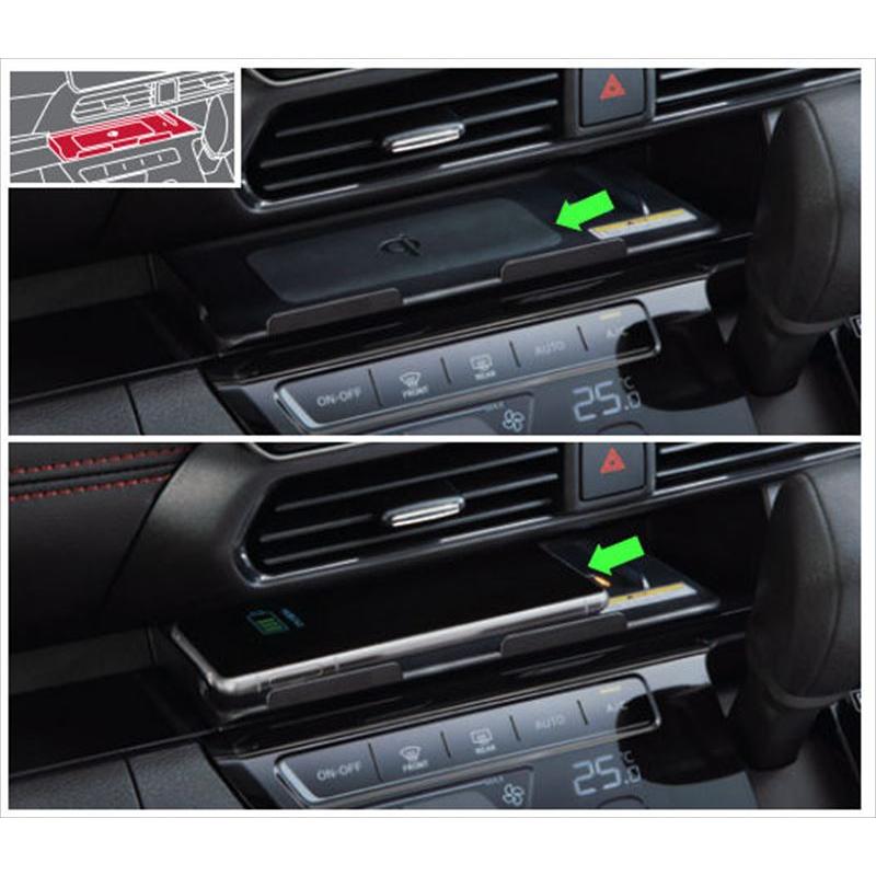 日産 - NISSAN ワイヤレス充電　日産 USBポート 日産車 NISSAN 車 埋め込み カーチャージャー USB