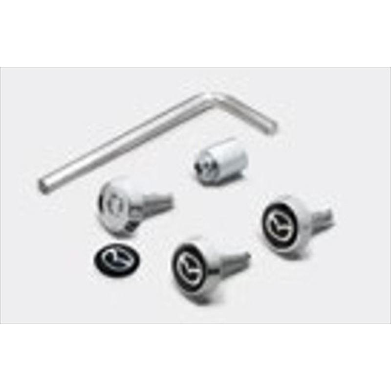 MAZDA2 ナンバープレートロックボルト（エンブレムロゴ付） ※3個