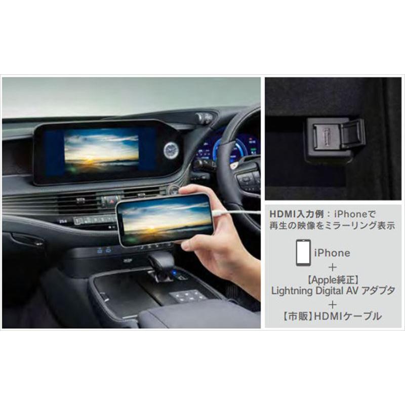 LS HDMI入力端子 レクサス純正部品 GVF50 GVF55 VXFA50 VXFA55 パーツ