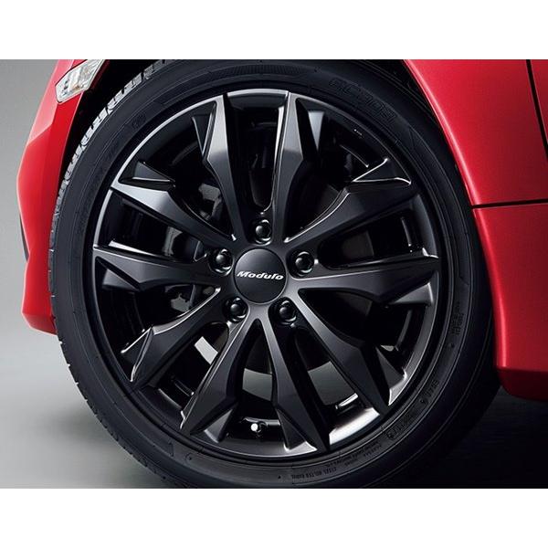 シビック アルミホイール Black Sporty for SEDAN 17インチ MS-036 1本