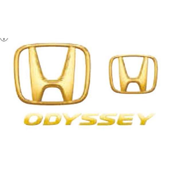 オデッセイ ゴールドエンブレム Hマーク2個+ODYSSEYエンブレム ホンダ