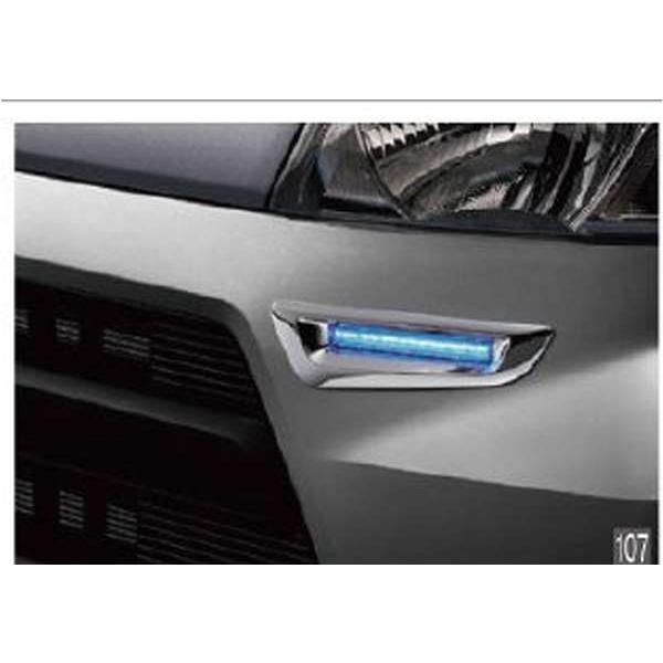 ハイゼット カーゴ LEDデイタイムイルミネーション（メッキベゼル付