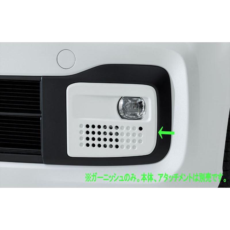 NBOX JF5/フォグライトガーニッシュ N-BOX LEDフォグライト用のフォグライトガーニッシュのみ（プラチナ