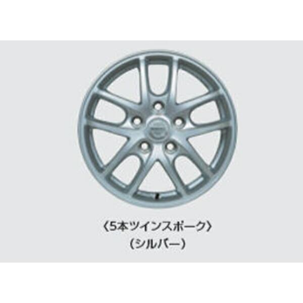 セレナ エスティーロアルミホイール5本スポーク 16×6.5J、インセット45