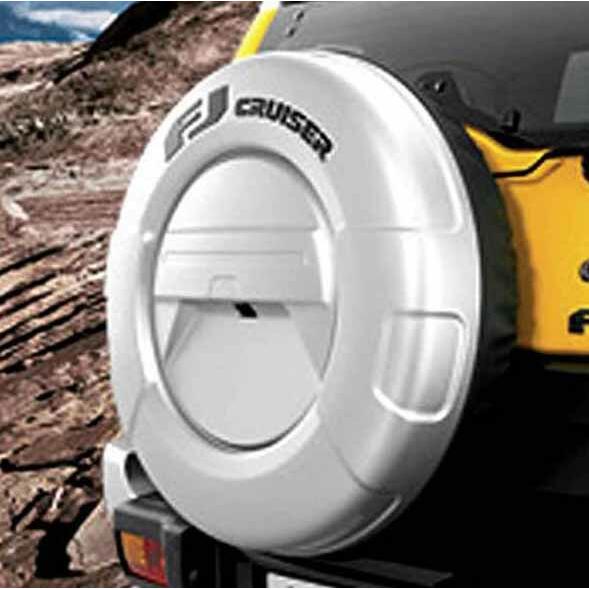 FJクルーザー スペアタイヤカバーセミハードタイプ トヨタ純正部品