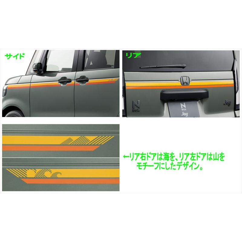 NBOX JOY デカール（サイド＆リア） ※7枚セット ホンダ純正部品 JF5