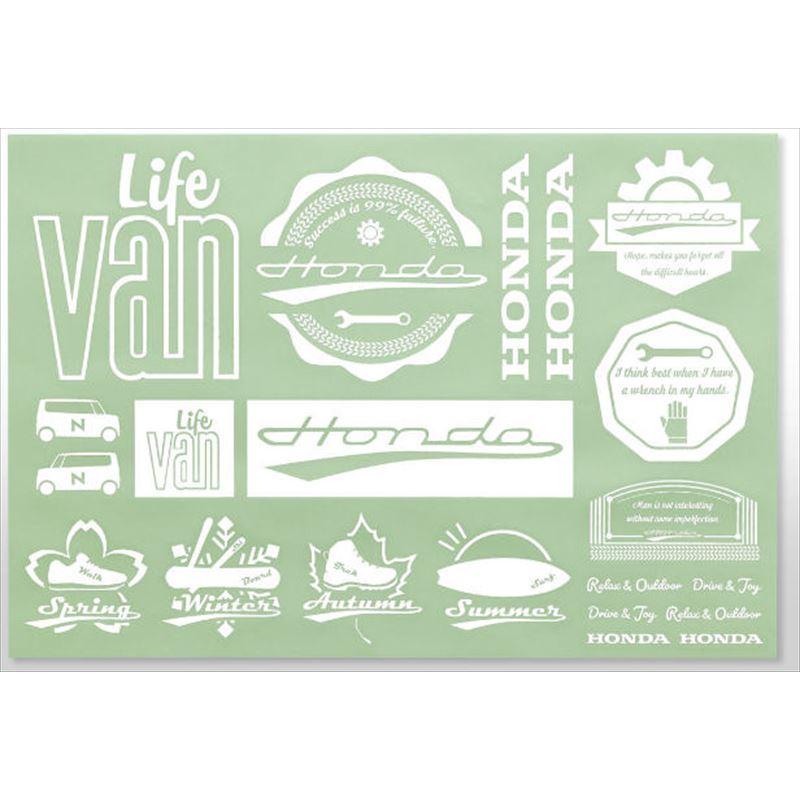 NBOX JOY デカールセット ※ホワイト ホンダ純正部品 JF5 JF6 パーツ