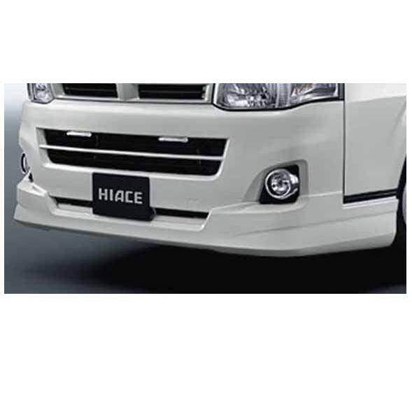 ハイエース フロントスポイラー トヨタ純正部品 パーツ オプション