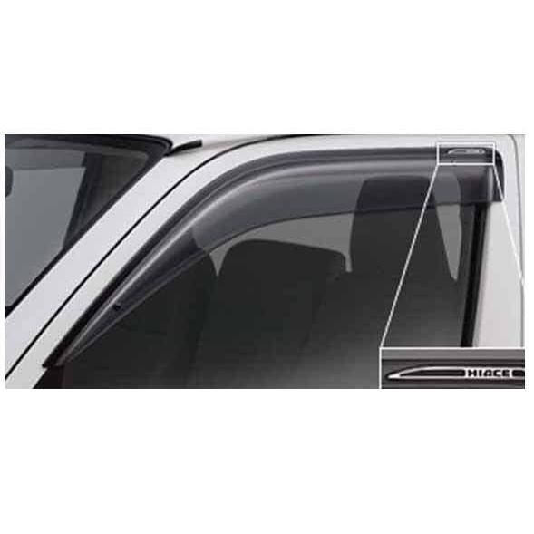 トヨタ純正　サイドバイザー (RVワイドタイプ) HIACE ハイエース サイドバイザーRVワイド タイプ1 トヨタ純正部品 パーツ